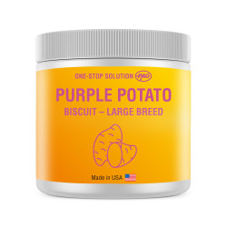 45g biscuit for large dogs with Purple Potato
