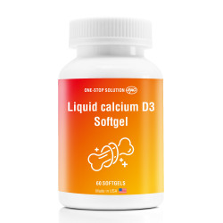 Liquid calcium D3 Softgel