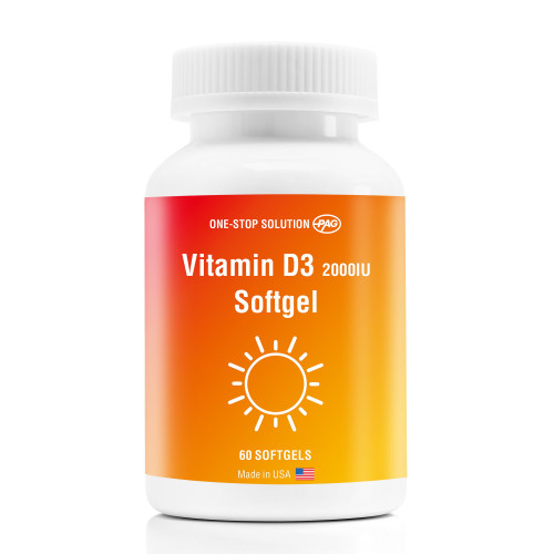 Vitamin D3 2000IU Softgel